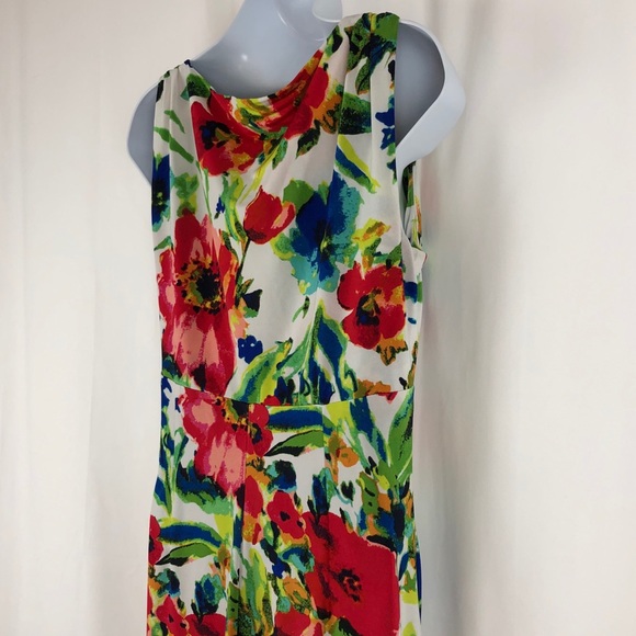 Ralph Lauren faux wrap knit sleeveless dress 6 - Picture 5 of 13